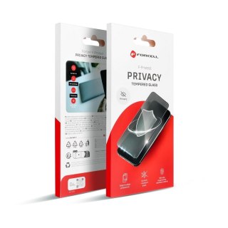 Szkło hartowane do iPhone 14 PRO Forcell Privacy Glass czarne