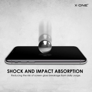 Szkło hartowane do iPhone 15 PLUS / 16 PLUS X-One Full Cover Extra Strong Matowe (full glue) czarne