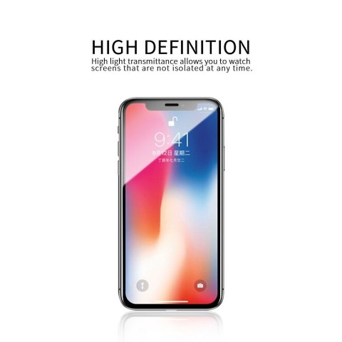 Szkło hartowane do iPhone 17 AIR X-One Full Cover Extra Strong Crystal Clear (full glue) czarne