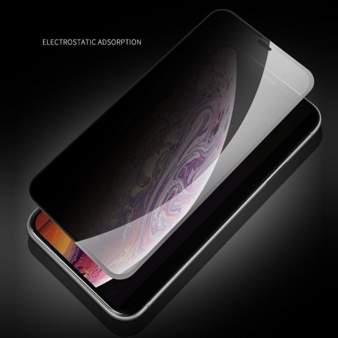 Szkło hartowane do iPhone 17 AIR X-One Full Cover Extra Strong Privacy (full glue) czarne