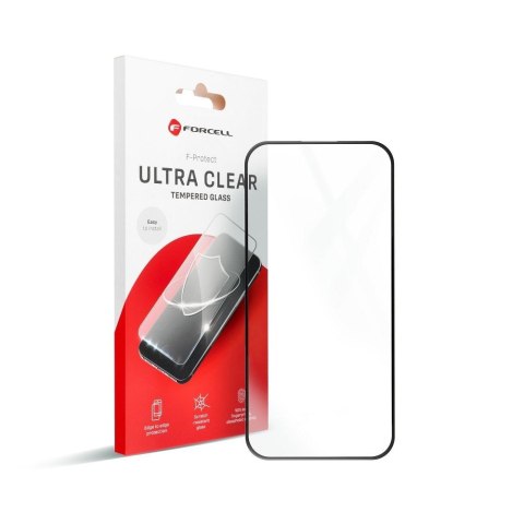 Szkło hartowane do iPhone XR / 11 Forcell Ultra Clear Glass czarne
