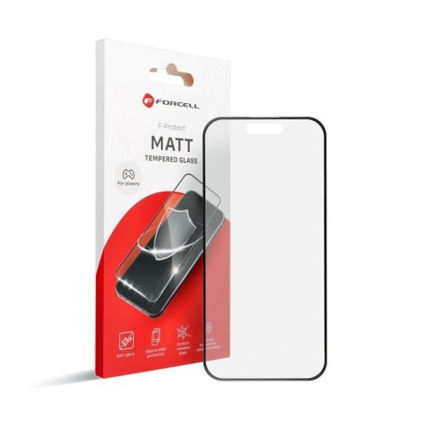 Szkło hartowane do iPhone XS MAX / 11 PRO MAX Forcell Matt Glass czarne