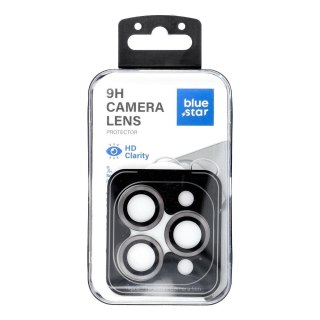 Szkło hartowane na aparat do iPhone 18 PRO / 18 PRO MAX Blue Star Easy Install ciemnoszare