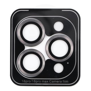 Szkło hartowane na aparat do iPhone 18 PRO / 18 PRO MAX Blue Star Easy Install ciemnoszare