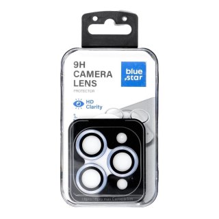 Szkło hartowane na aparat do iPhone 18 PRO / 18 PRO MAX Blue Star Easy Install jasnoniebieskie
