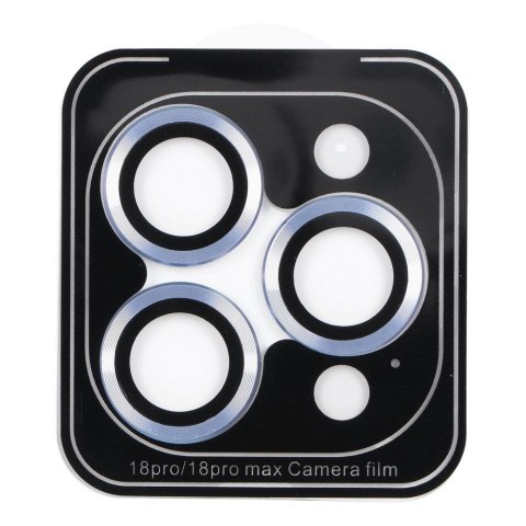 Szkło hartowane na aparat do iPhone 18 PRO / 18 PRO MAX Blue Star Easy Install jasnoniebieskie