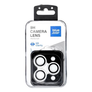 Szkło hartowane na aparat do iPhone 18 PRO / 18 PRO MAX Blue Star Easy Install srebrne