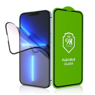 Szkło hybrydowe 5D Full Glue do iPhone 15 PLUS Bestsuit Flexible czarne