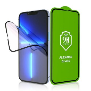 Szkło hybrydowe 5D Full Glue do iPhone XR / 11 Bestsuit Flexible czarne