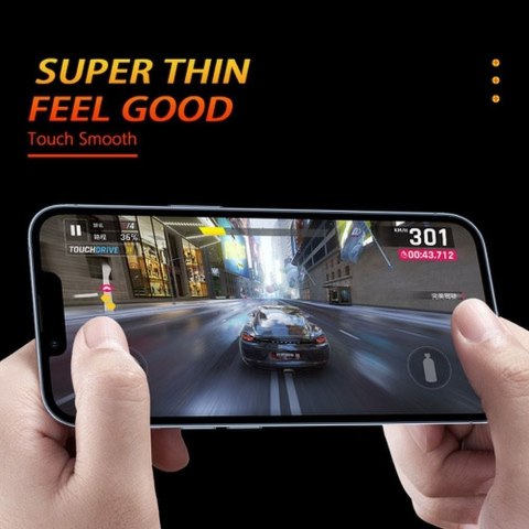 Szkło hybrydowe 5D Full Glue do iPhone X/XS Bestsuit Flexible czarne