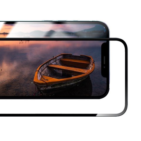 Szkło hybrydowe 5D do Samsung A56 5G Forcell Flexible czarne