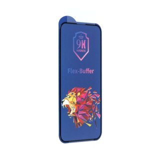 Szkło hybrydowe 5D do iPhone 13 MINI z powłoką antybakteryjną Biomaster Bestsuit Flex-Buffer czarne