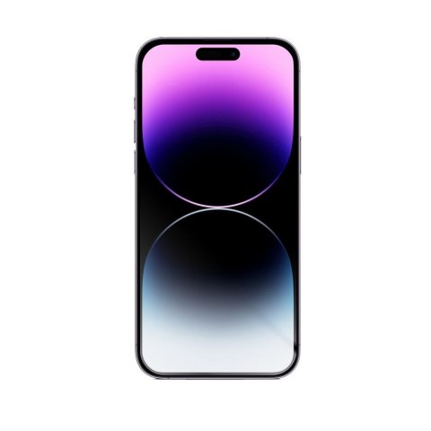 Szkło hybrydowe 5D do iPhone 14 PRO MAX Forcell Flexible czarne