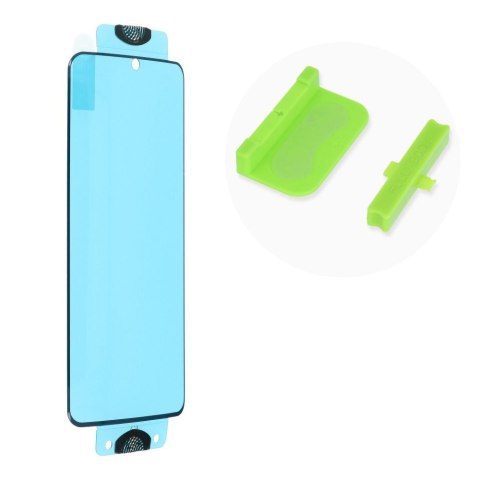 Szkło hybrydowe 5D Full Glue do Samsung S10 PLUS Bestsuit Flexible (Hot Bending) działający czytnik czarne