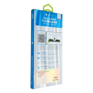 Szkło hybrydowe 5D Full Glue do Samsung S26 ULTRA Bestsuit Flexible (działający czytnik) czarne