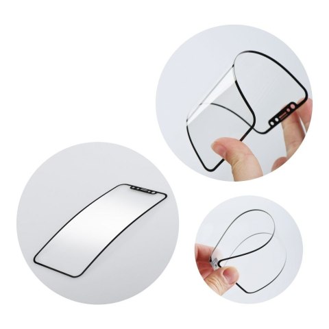 Szkło hybrydowe 5D Full Glue do Xiaomi 14 PRO Bestsuit Flexible (Hot Bending) czarne