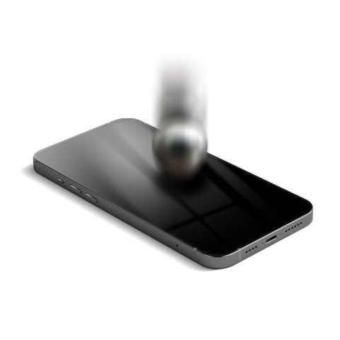 Szkło hybrydowe do iPhone 13 PRO MAX / 14 PLUS Forcell Flexible 5D czarne
