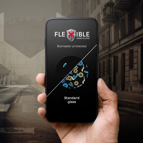 Szkło hybrydowe do iPhone XS MAX / 11 PRO MAX Forcell Flexible 5D czarne