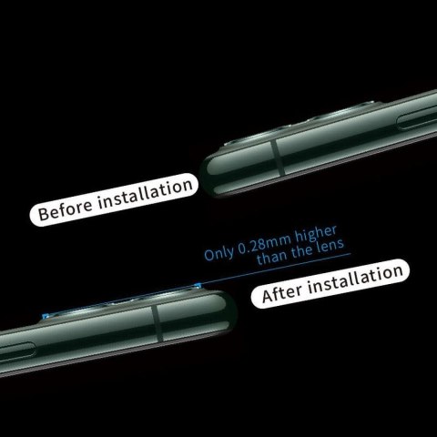 Szkło hybrydowe na aparat do iPhone 17 Bestsuit Flexible