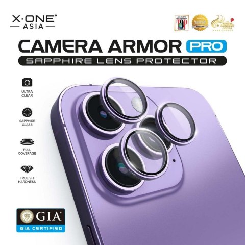 Szkło szafirowe na obiektyw aparatu do Samsung S25 X-One Camera Armor