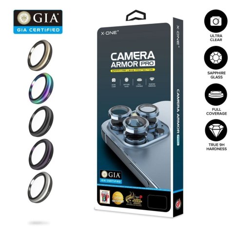Szkło szafirowe na obiektyw aparatu do iPhone 17 PRO X-One Camera Armor Pro