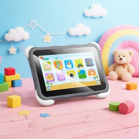 Tablet dla dzieci 7,0" 4GB/32GB Hoco HD Wi-Fi Android 12 A16 szary