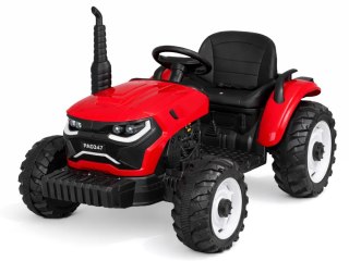 TRAKTOR na akumulator z przyczepą i ruchomym kiprem PA0347