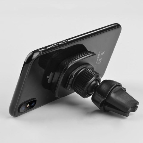 Uchwyt na telefon do samochodu magnetyczny Hoco do kratki CA23 czarny