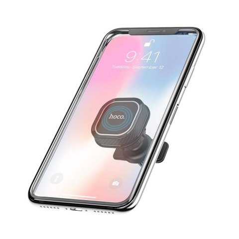 Uchwyt na telefon do samochodu magnetyczny Hoco do kratki CA52 czarny