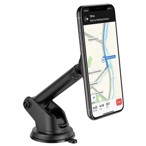 Uchwyt na telefon do samochodu magnetyczny Hoco do szyby / deski CA67 czarny