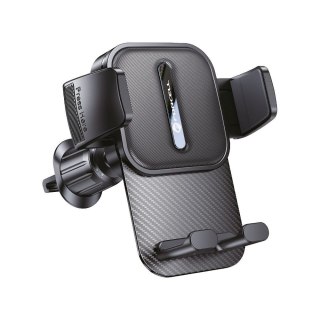 Uchwyt na telefon do samochodu uniwersalny Forcell F-Grip Guardian AV do kratki czarny