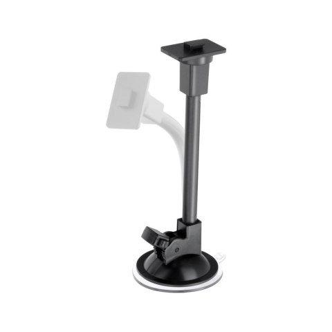 Uchwyt na telefon do samochodu uniwersalny Forcell F-Grip Oval 17 cm do szyby / deski / kratki czarny