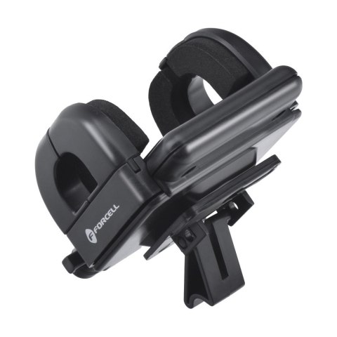 Uchwyt na telefon do samochodu uniwersalny Forcell F-Grip Regular 17 cm do szyby / deski / kratki czarny