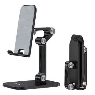 Uchwyt na telefon / tablet biurkowy składany Hoco (4,7" - 13") PH34 czarny