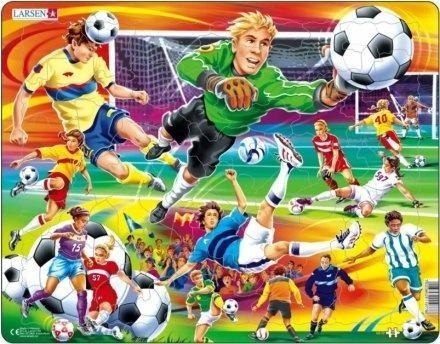 Układanka Larsen Maxi Football 65el