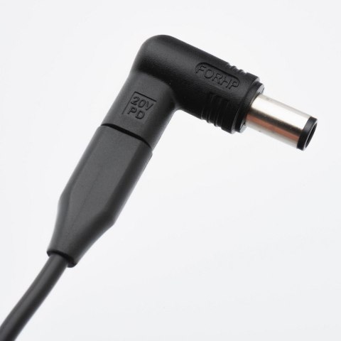 Uniwersalny zasilacz do laptopa 65W Forcell F-Energy USB C + 6 końcówek E856 czarny