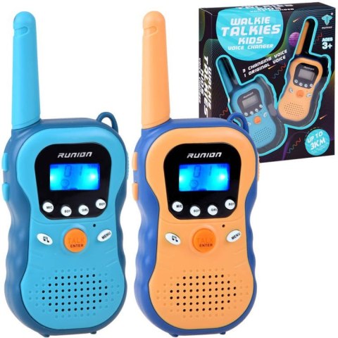 Walkie Talkie krótkofalówka zasięg ok. 3km modulator głos ZA4300