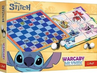 Warcaby i Młynek Lilo&Stitch TREFL