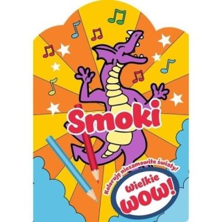 Wielkie wow! Koloruję Smoki TREFL