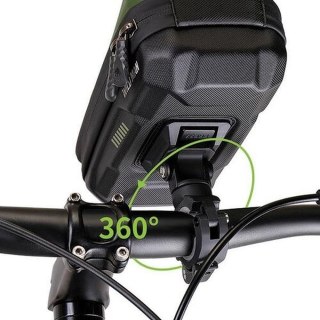 WILDMAN sakwa rowerowa na kierownicę na zamek 0,6L (4" - 7") GX330 zielona