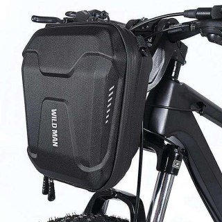 WILDMAN sakwa rowerowa na kierownicę na zamek 3L E8 czarna