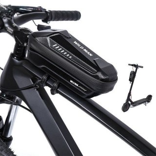 WILDMAN sakwa rowerowa na ramę na zamek 1L XS5 czarna