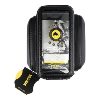 WILDMAN sakwa rowerowa na ramę na zamek E6S 1,2L ( 4" - 7" ) czarna