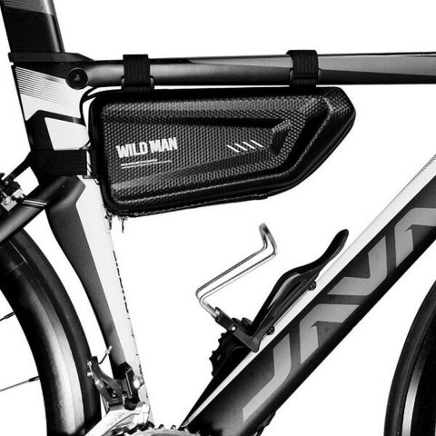 WILDMAN sakwa rowerowa pod ramę na zamek 1,5L E4 czarna