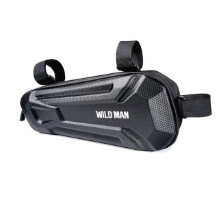 WILDMAN sakwa rowerowa pod ramę na zamek 1,8L XT9 czarna