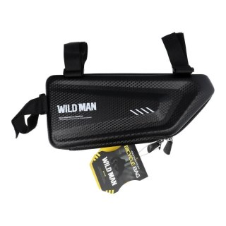 WILDMAN sakwa rowerowa pod ramę na zamek E4 1,5L ( 4" - 7" ) czarna