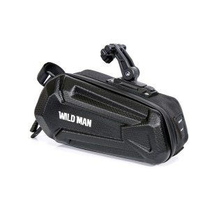 WILDMAN sakwa rowerowa pod siodełko na zamek 1,2L XT7 czarna