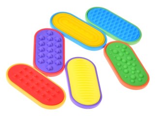 Zabawki Suwaki Sensoryczne Magnetyczne Antystresowe Fidget Toys 6szt ZA6422