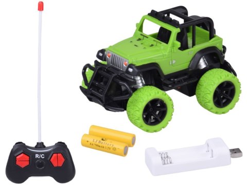 Zdalnie sterowane auto terenowe - kompaktowy rozmiar SKALA 1:36 RC0748