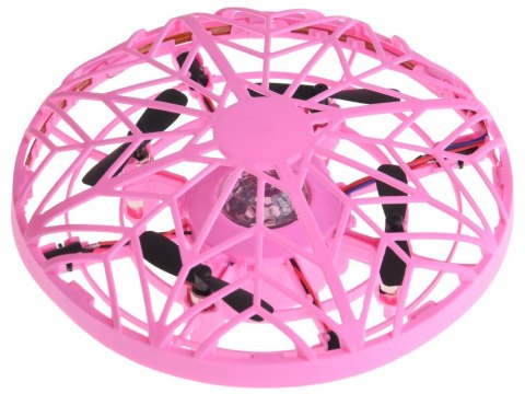 Zdalnie sterowany dron DYSK RC0653 - sterowanie ręką, podświetlenie LED